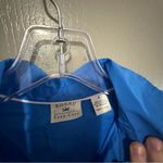 Lee Women's Bright Blue Button-Down Shirt Business Casual Farmer Office Siren Photo 1