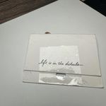 Loft Hoop Pink & Clear Rhinestone Gold Tone Pierced Earrings NWT $29.50 Photo 3