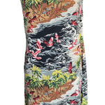 Vintage Cloz's New York Hawaiian Tropical Beach‎ Dress Women's Made In USA M Size M Photo 0