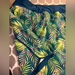 Lands' End Plus 22W Tropical Print Skort Blue, Yellow, Pink beach summer tennis Green Photo 5