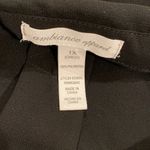 Ambiance Apparel  Black Sheer Button Down long Sleeve size 1X Photo 4
