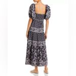 468 NEW Sea NY Black Jasper Paisley Print Midi Dress Size Medium Color Black Photo 8