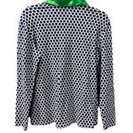 J. McLaughlin Long Sleeve Geometric Long Sleeve Collared Shirt Size Large Casual Photo 4