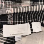 Anthropologie Ett Twa Luca Plaid Cropped Belted Wide Leg Pants Photo 3