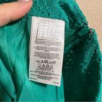 Brooks Brothers Brook Brother teal blue lace skirt Photo 5