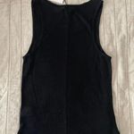 ANINE BING Black Linen Top Photo 1