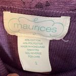 Maurice's Cami Tank Top Womens Size 2X Lace Trim Ribbed Purple Y2K Fairy Photo 1