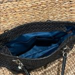 Coach Madison Op Art Needlepoint East West Tote- Black Photo 6