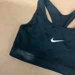 Nike Black Medium Support Non Padded Swoosh 2.0 Sports Bra Size Medium Photo 2
