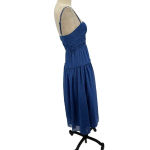 La Maison Talulah Sorrento Midi Dress Azure Blue Polka Dot Size Small Photo 5