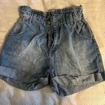 sts blue Denim Paper Bag Shorts Photo 0