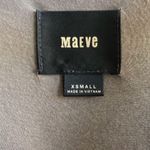 Anthropologie Maeve Dress Sleeveless Knit Midi Heather Grey Handkerchief Hem XS Photo 8