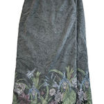 Tommy Bahama Sz M Silk Wrap Skirt Maxi Long Hawaiian Floral Resort Vacation Photo 0