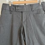 Banana Republic Charcoal Pinstripe Martin Fit Trousers size 8, like new! Photo 3
