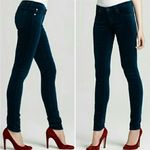 AG Adriano Goldschmied  The Legging Skinny Teal Corduroy Jeans Photo 2