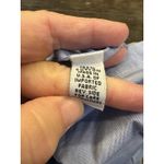 Ann Mashburn  Blue 3/4 Sleeve Size Small Popover Tunic Collared Preppy Photo 5