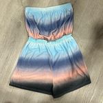 Forever 21   strapless ombre terry coverup romper Photo 0