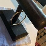 Anne Klein Stunning Gold Bracelet w/6 Clear Round Stones. Fits Small Hand/Wrist Photo 6