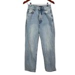 Nasty Gal  Give it‎ to 'em Straight High Waisted Button Fly Jeans Size 2 Photo 1