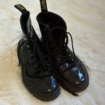 Dr. Martens Black Luana Glitter Combat Boots Photo 0