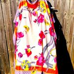 Silk Swim Beach Loose Fit Cover up OS 50”x50” Pink Size undefined Photo 0