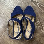 American Rag Blue Platform Wedges Photo 3