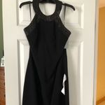 Nordstrom NWT! Black sequin halter dress Photo 5