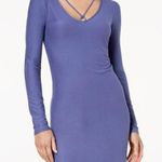 Planet Gold Strap Detail Soft Bodycon Dress, Large Photo 0