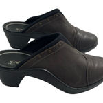 NEW Romika Mokassetta 271 Brown Leather Mules Clogs Shoes Women’s Size EU 37 Brown Photo 0