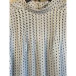 Ann Taylor Pintuck Yoke Mock Neck Shell Tank Sleeveless Top size small Photo 4