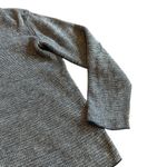 COS  Navy White Pullover Sweater 100% Cotton Crew Neck Stretch Size Small Women's Photo 4