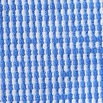 BERLOOK Blue Textured Striped Halter Bikini Top ONLY 06 Size M Photo 8