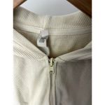 SKIMS  Off White Waffle Knit Hoodie Size Medium Photo 3