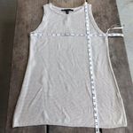 White House | Black Market Womens Sweater Size M Gold Metallic Sleeveless Tank NEW Photo 5