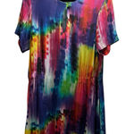 & Other Stories & Other Stories Multicolor Watercolor Tie-Dye Dress Photo 0