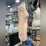 Bebe  floral lace bodycon dress L Photo 6