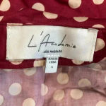 L'Academie  The Monroe Top Polka Dot Crop Top in size small Photo 5