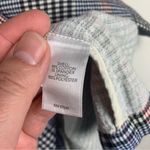 J. Jill size large new barley Multicolor Plaid Blazer lightweight blue red acada Photo 7