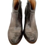 Lucky Brand Bronze Metallic Leather Booties Sz 7 Photo 2