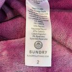 Sundry  for Evereve The Weekender Tank Tie Dye Purple Sleeveless Dress Medium Photo 8