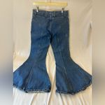 Made in the shade vintage Bell bottom denim jeans, size 11 Blue Photo 3