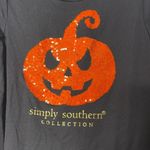 Simply Southern  pumpkin Halloween new shirt plaid Photo 2