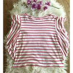 Anthropologie NWT Cupcakes and Cashmere Striped Ruffle Top Photo 2
