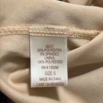 Liberty Love  small juniors black lace blouse large bell sleeves tan lined dressy Photo 6