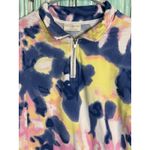 Bobbie Brooks Ladies 1/4 Zip Long Sleeve Pullover, Spotted Multi Photo 1
