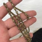 La Regale Vintage Black Beaded Satin Purse Photo 6