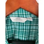 Green Plaid Sleeveless Blouse M By Great Northwest Clothing Co. Size M Photo 3