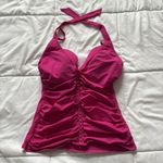 Gottex Swimsuit Set Tankini Top Womens Size 36D Swim Skirt Size 8 Pink Beach Photo 8