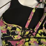 Lululemon  Floral Sports Bra with Strappy Back Photo 2
