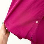 [Papinelle] Pink Amelie Long Sleeve Oversized Relaxed Fit Pajama Shirt Sz Large Photo 9